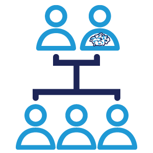 Family History Diagram of Kidney Stones/Kidney Disease Icon