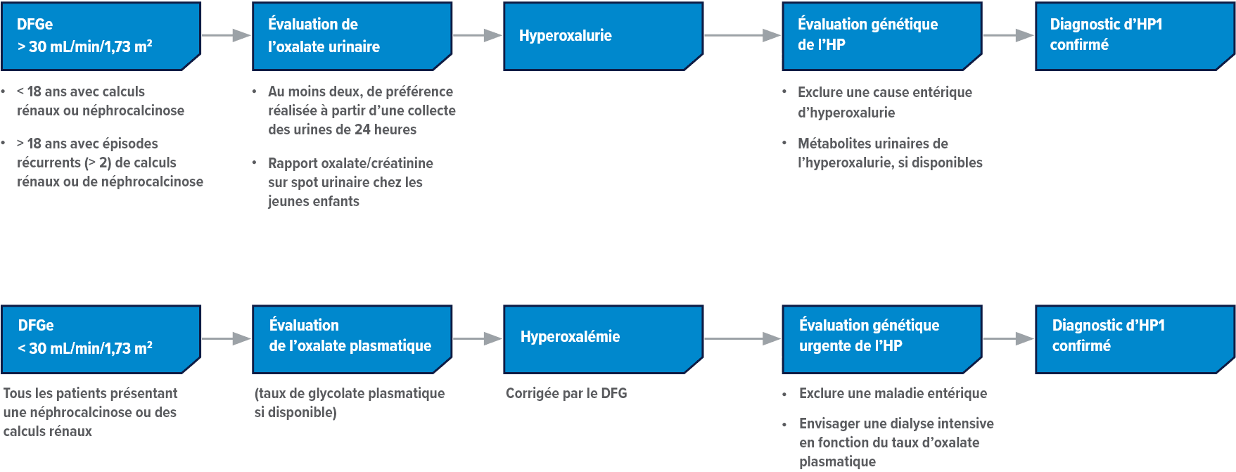 Diagramme Diagnostic de l’HP1